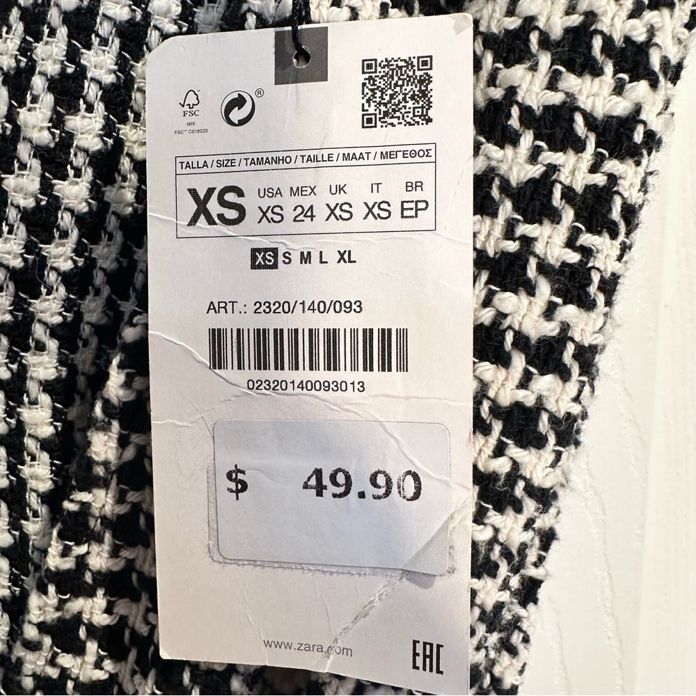 Zara Sleeveless Plunge Sundress NWT - Picture 9 of 10